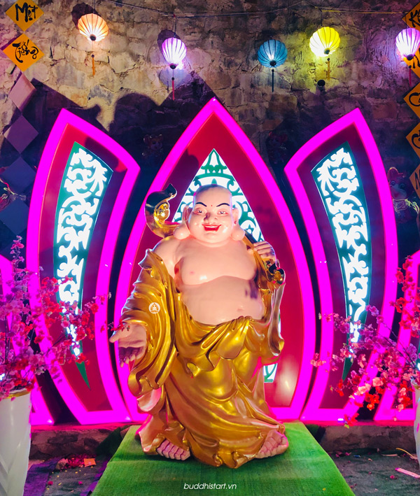 Tranh gạch 5D mẫu Phật Di Lặc DK25 - GẠCH 3D NHẬT HOÀNG