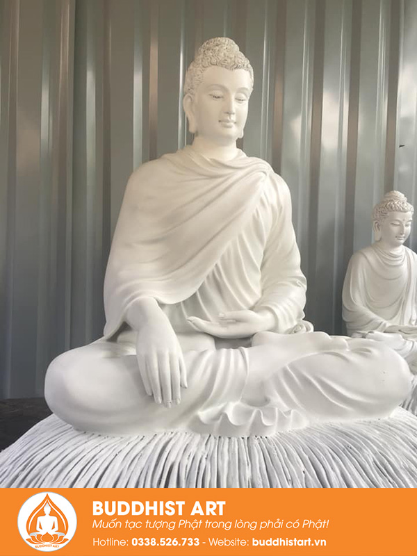 Tượng Phật Thích Ca bằng xi măng