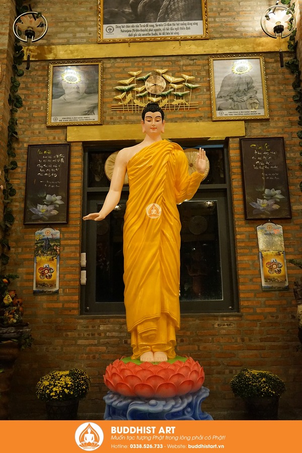 Tượng Phật Thích Ca - 12 thân hành phật Thích Ca
