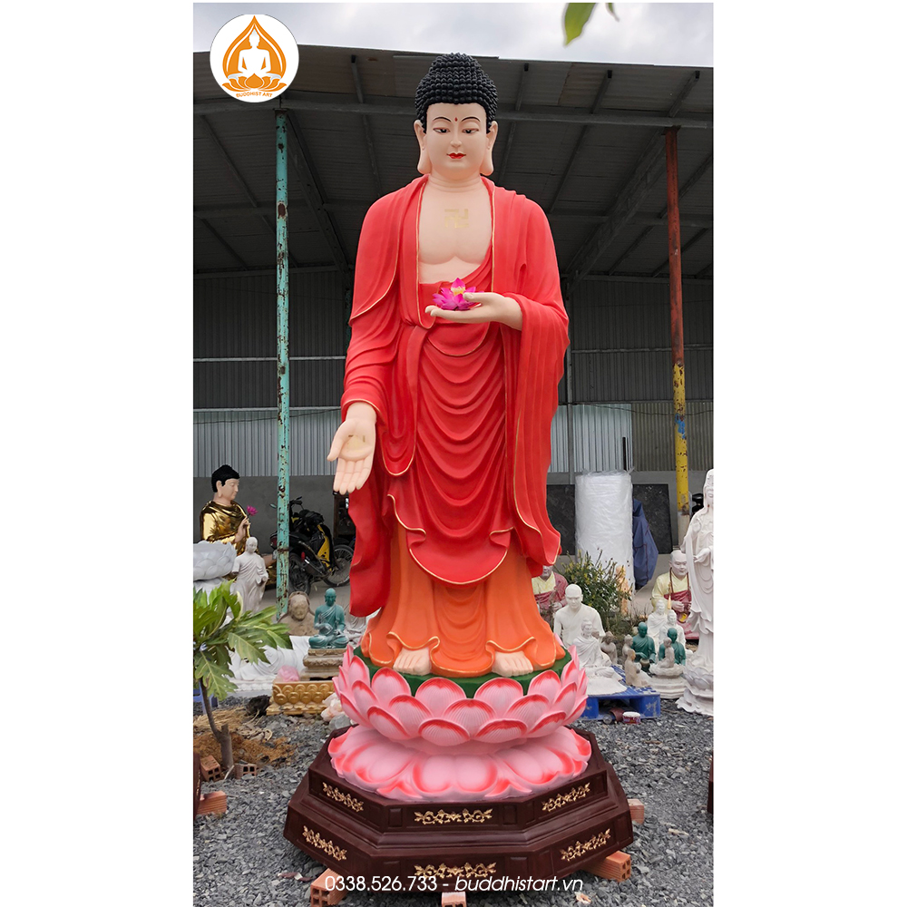 Tượng Phật A Di Đà cao 320 cm